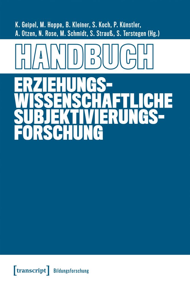 Cover Handbuch Erziehungswissenschaftliche Subjektivierungsforschung