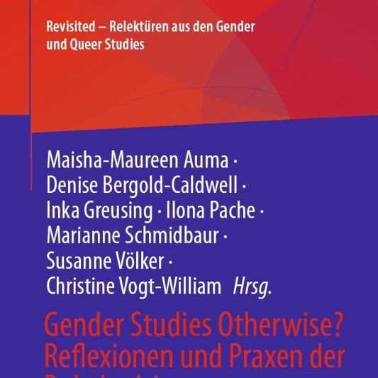 Buchcover 'Gender Studies Otherwise?'