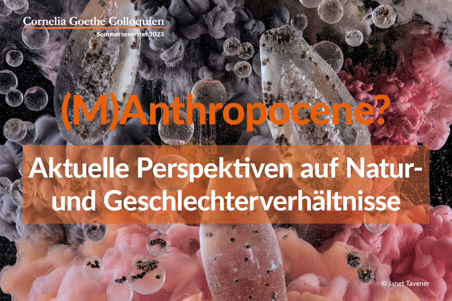 CGColliquia SoSe 2023 Cover Art - M(Anthropocene)