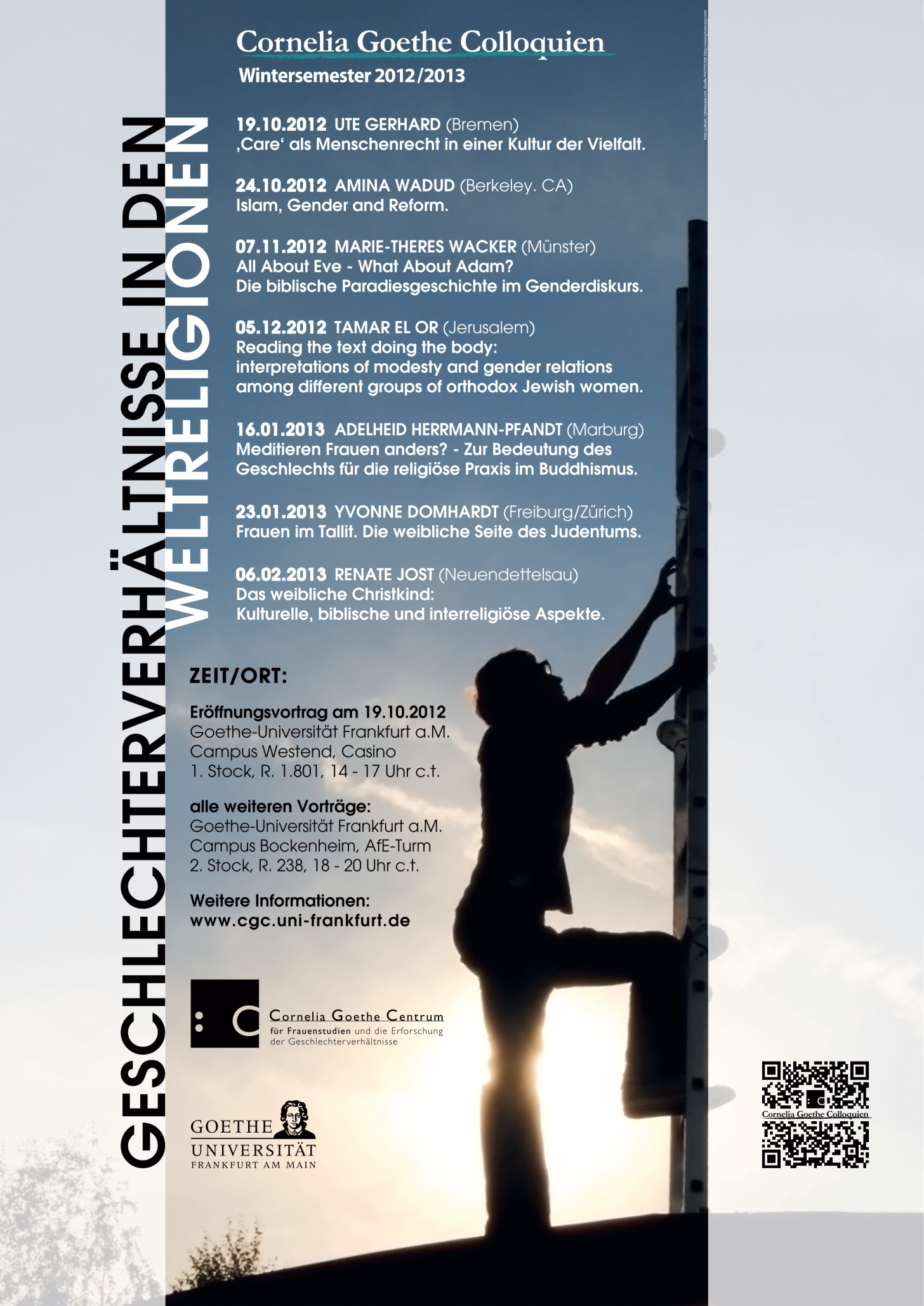 Plakat zum CGColloquium im Wintersemester 2012/2013
